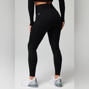 Fabletics Define Powerhold High-Waisted Leggings, Black size XL, NEW